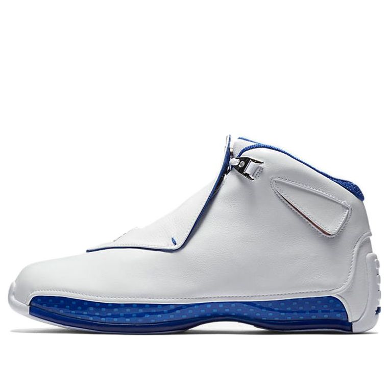 Air Jordan 18 Retro 'White Sport Royal' 2018  AA2494-106 Iconic Trainers