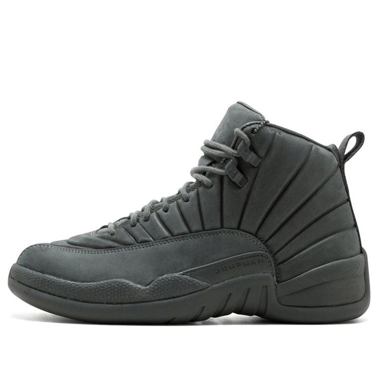 PSNY x Air Jordan 12 Retro 'Dark Grey'  130690-003 Signature Shoe