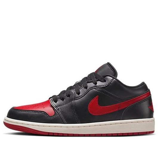 (WMNS) Air Jordan 1 Low 'Bred Sail'  DC0774-061 Classic Sneakers