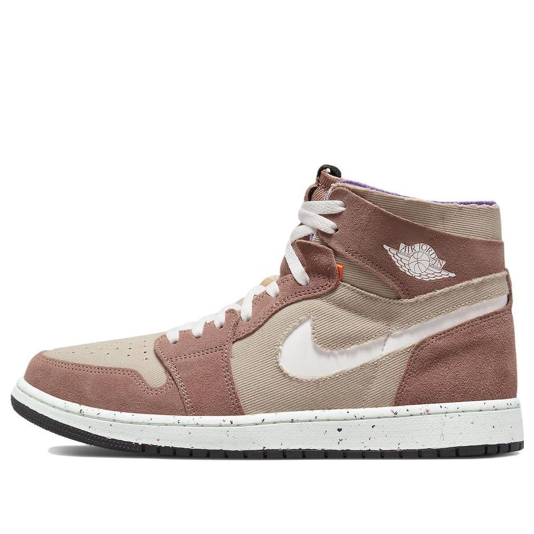 Air Jordan 1 High Zoom Comfort 'Fossil Stone'  CT0978-201 Antique Icons