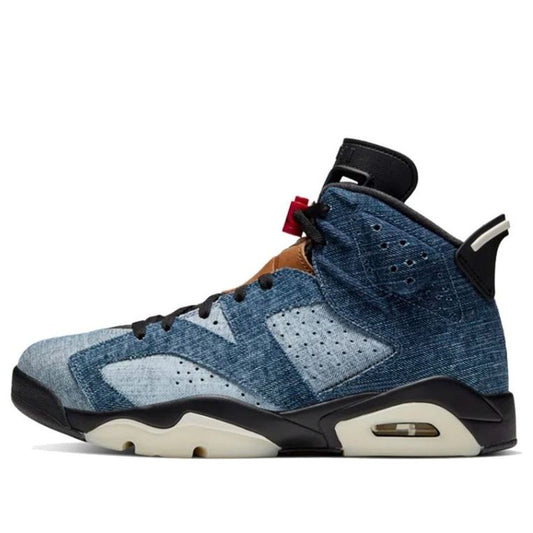 Air Jordan 6 Retro 'Washed Denim'  CT5350-401 Epoch-Defining Shoes