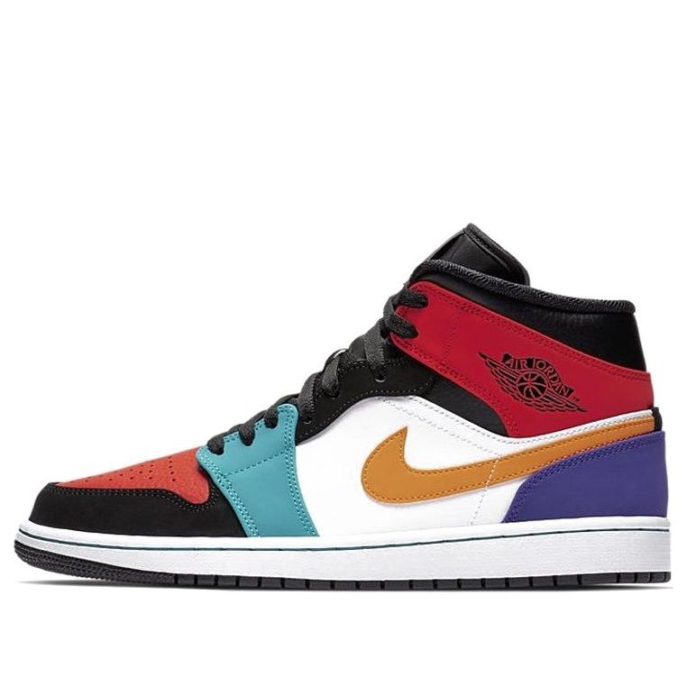 Air Jordan 1 Mid 'Multi-Color'  554724-125 Cultural Kicks