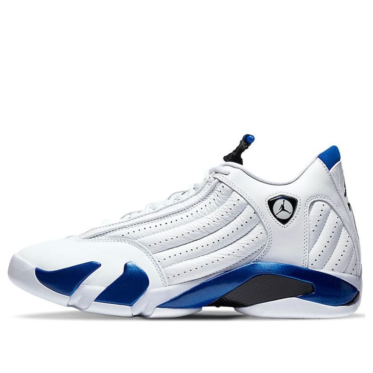 Air Jordan 14 Retro 'Hyper Royal'  487471-104 Signature Shoe