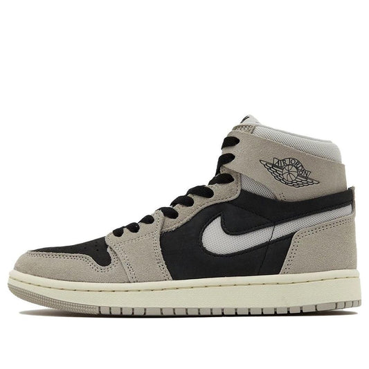 (WMNS) Air Jordan 1 High Zoom Comfort 2 'Light Iron Ore'  DV1305-001 Epoch-Defining Shoes