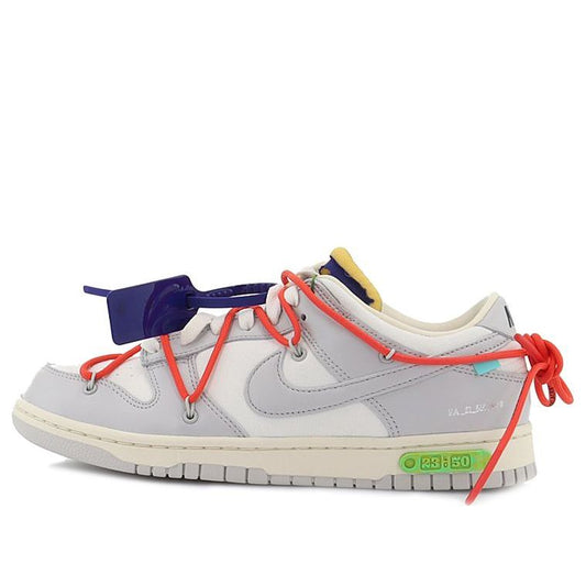 Nike Off-White x Dunk Low 'Lot 23 of 50'  DM1602-126 Vintage Sportswear